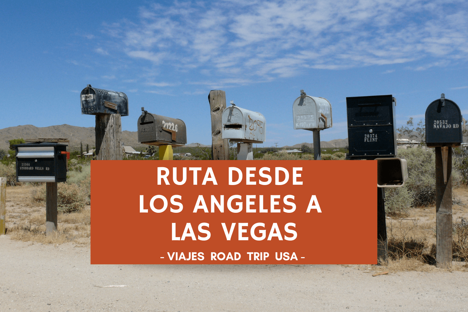 ruta escenica de los angeles a las vegas