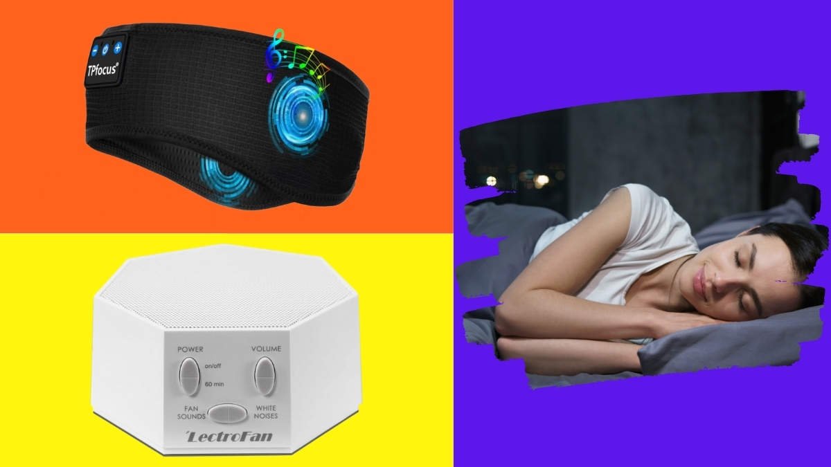 tapones para dormir en un fondo relajante