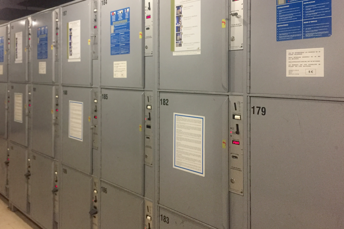 taquillas y consigna de equipajes en madrid