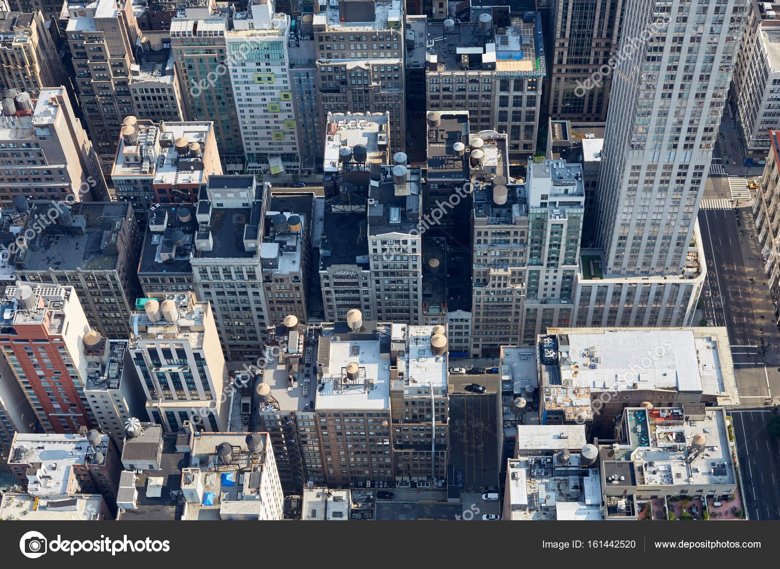 vista aerea de nueva york con edificios