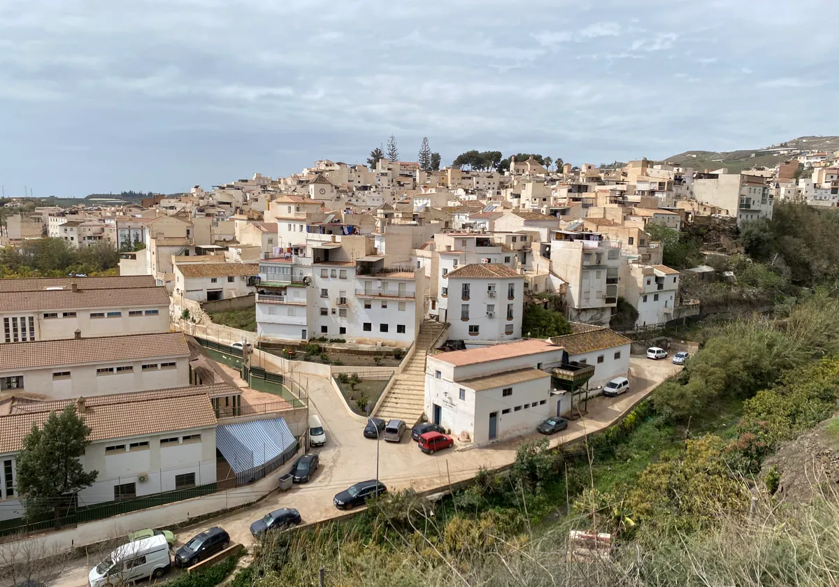 vista panoramica de algarrobo pueblo