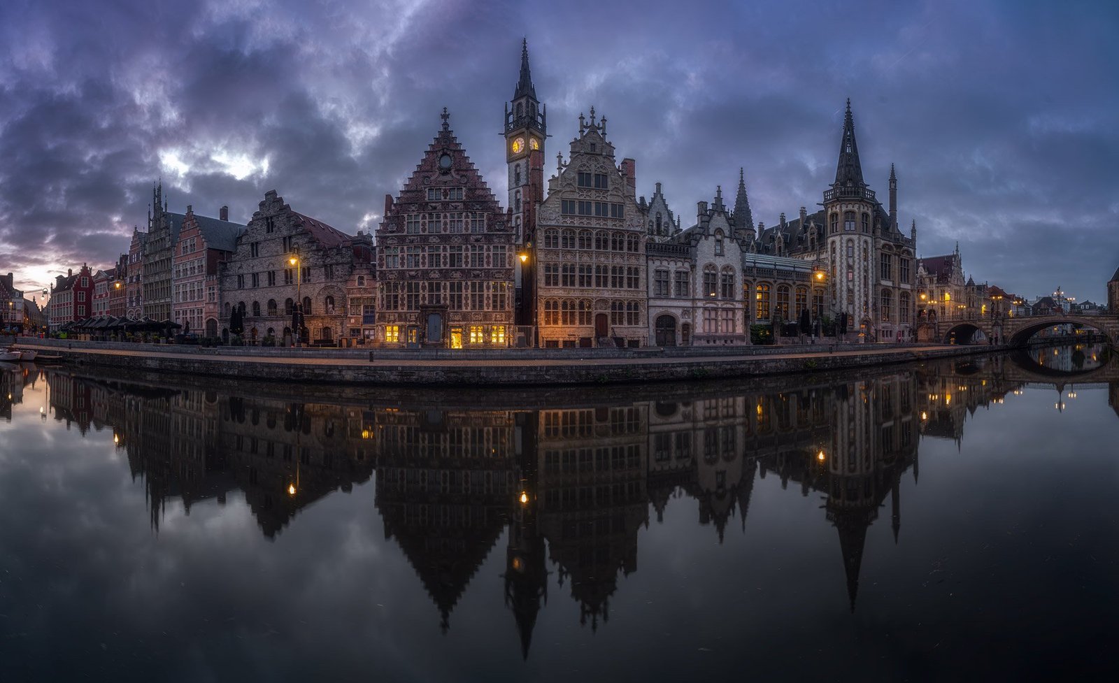 vista panoramica de gante y brujas