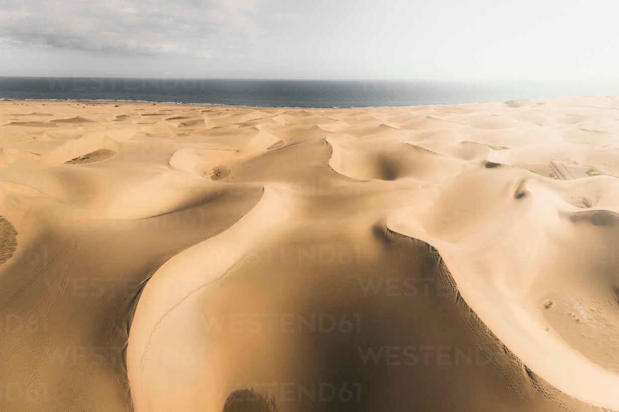 vista panoramica de maspalomas y sus dunas