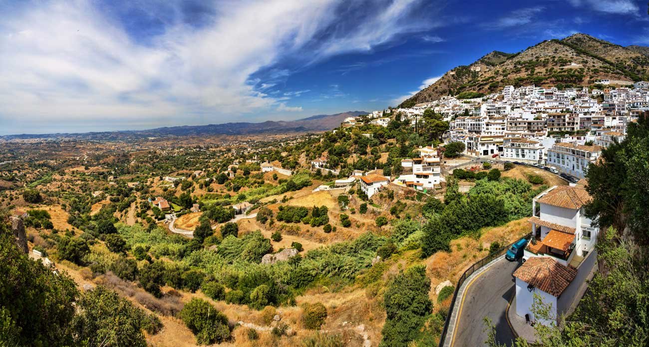 vista panoramica de mijas costa