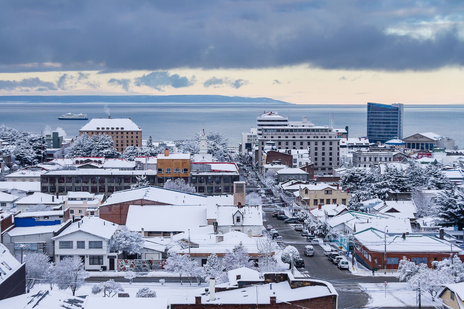 vista panoramica de punta arenas