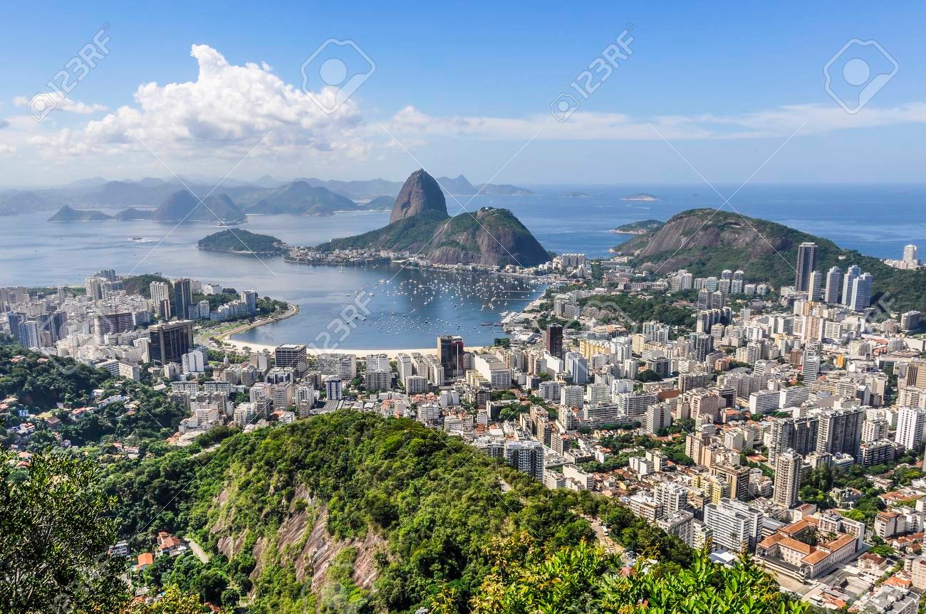 vista panoramica de rio de janeiro