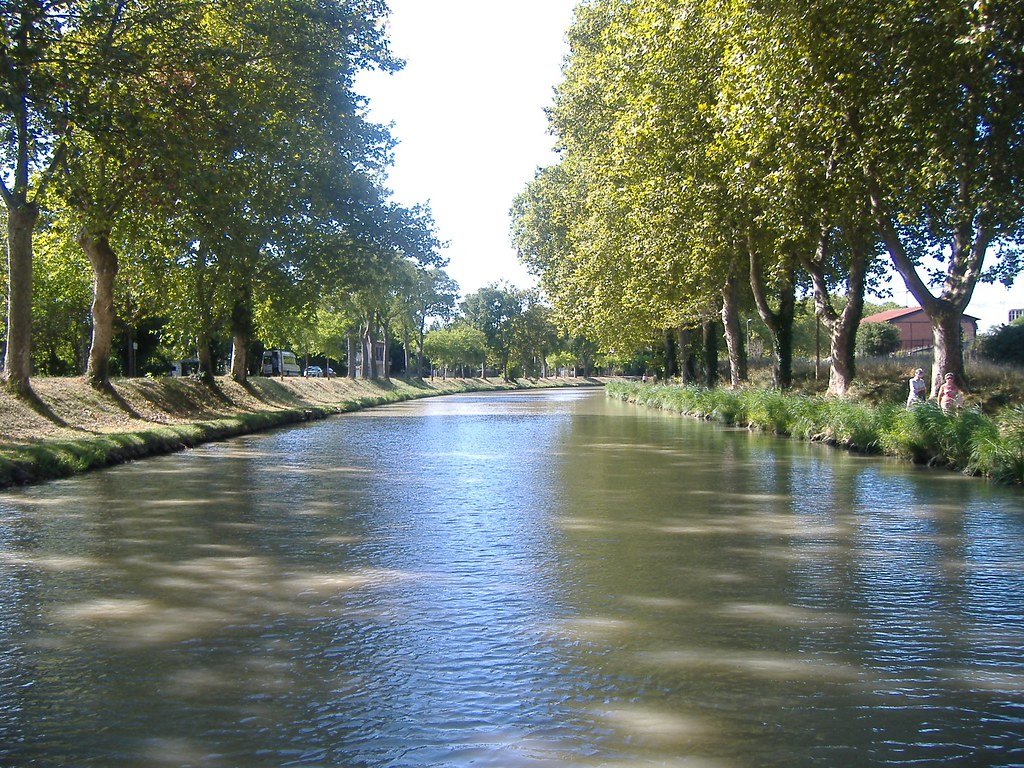 vista panoramica del canal de midi