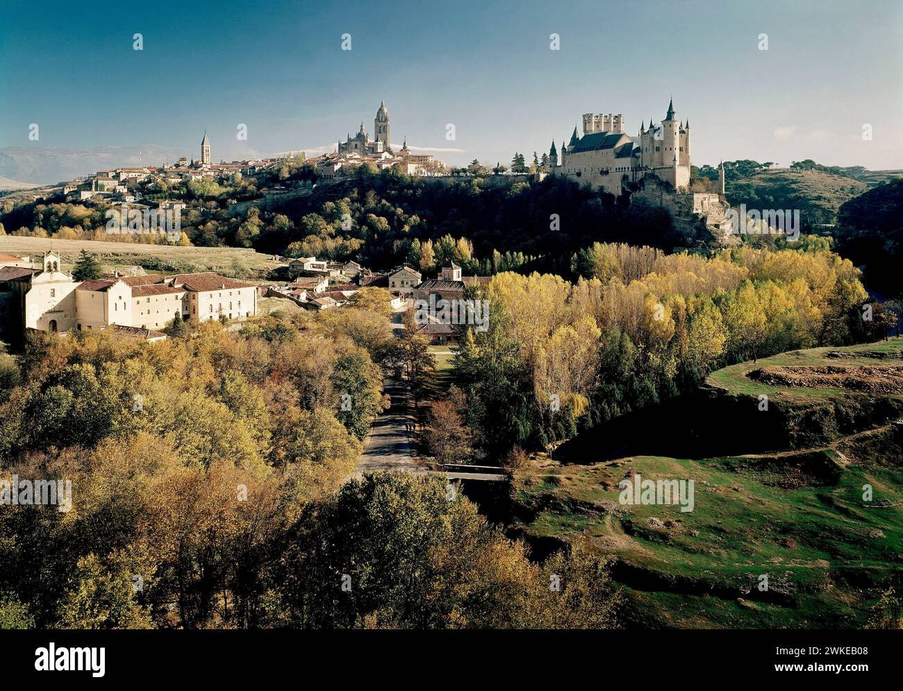 vista panoramica del centro de segovia