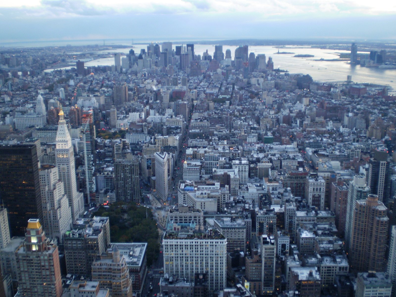 vistas panoramicas de manhattan