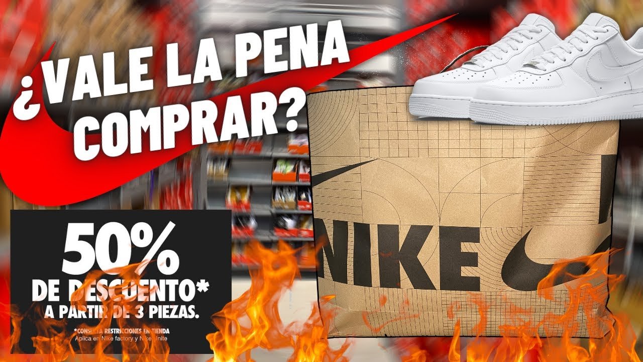 zapatos deportivos en un outlet nike
